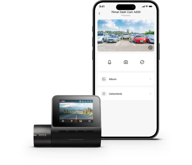 70mai Dash Cam A200  Full HD/130/2" - 1197255 - zdjęcie 2